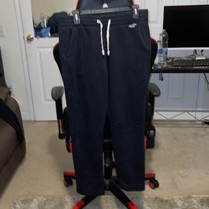 Hollister jogger sweatpants, black, size medium